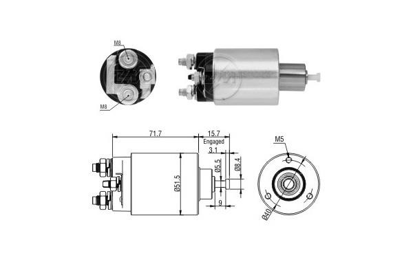 Messmer ZM865 Magnetschalter anlasser ZM865: Kaufen Sie zu einem guten Preis in Polen bei 2407.PL!