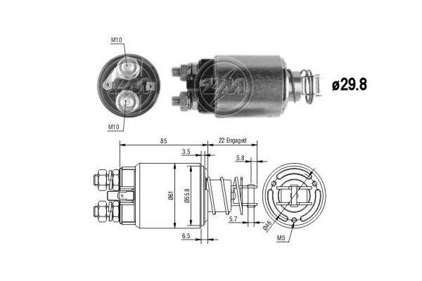 Messmer ZM655 Magnetschalter anlasser ZM655: Kaufen Sie zu einem guten Preis in Polen bei 2407.PL!