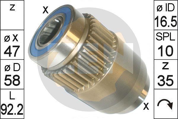 Messmer ZN1828 Freewheel gear, starter ZN1828: Buy near me at 2407.PL in Poland at an Affordable price!