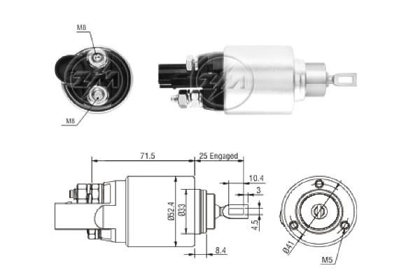 Messmer ZM381 Magnetschalter anlasser ZM381: Bestellen Sie in Polen zu einem guten Preis bei 2407.PL!