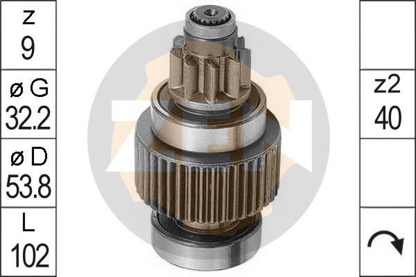 Messmer ZN0946 Freewheel gear, starter ZN0946: Buy near me in Poland at 2407.PL - Good price!