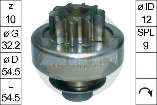 Messmer ZN1607 Freewheel gear, starter ZN1607: Buy near me at 2407.PL in Poland at an Affordable price!