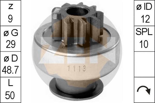 Messmer ZN1113 Freewheel gear, starter ZN1113: Buy near me at 2407.PL in Poland at an Affordable price!