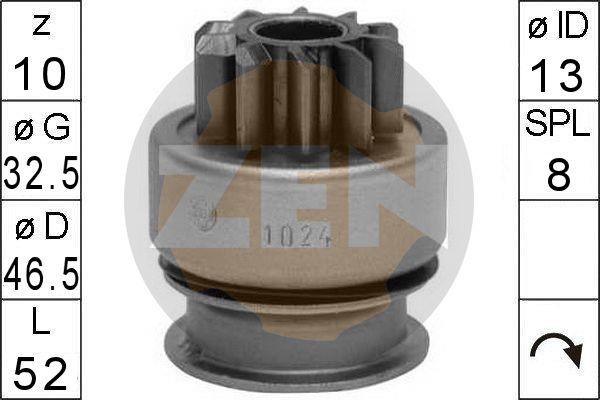 Messmer ZN1024 Freewheel gear, starter ZN1024: Buy near me in Poland at 2407.PL - Good price!