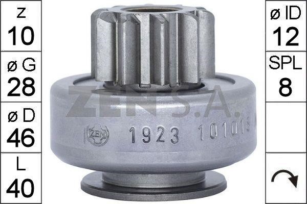 Messmer ZN1923 Freewheel gear, starter ZN1923: Buy near me at 2407.PL in Poland at an Affordable price!