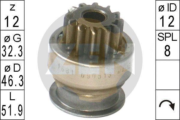 Messmer ZN1681 Freewheel gear, starter ZN1681: Buy near me at 2407.PL in Poland at an Affordable price!