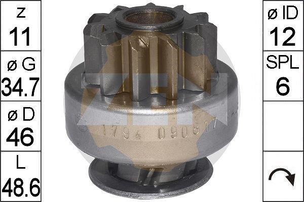 Messmer ZN1794 Freewheel gear, starter ZN1794: Buy near me at 2407.PL in Poland at an Affordable price!