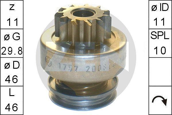 Messmer ZN1757 Freewheel gear, starter ZN1757: Buy near me in Poland at 2407.PL - Good price!