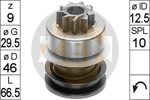 Messmer ZN0119 Freewheel gear, starter ZN0119: Buy near me at 2407.PL in Poland at an Affordable price!