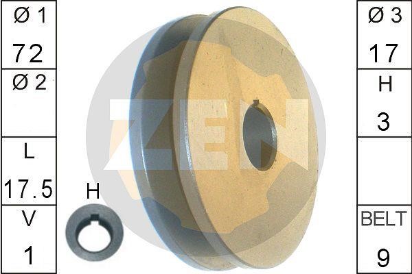Messmer ZN5331 Belt pulley generator ZN5331: Buy near me in Poland at 2407.PL - Good price!