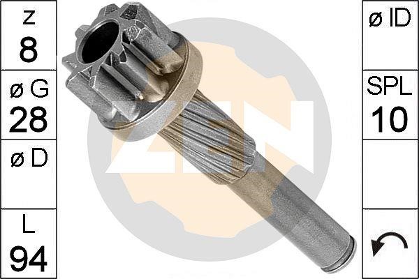 Messmer ZN9525 Pinion, starter ZN9525: Buy near me at 2407.PL in Poland at an Affordable price!