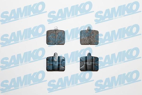 Samko 5SP170 Гальмівні колодки, комплект 5SP170: Приваблива ціна - Купити у Польщі на 2407.PL!