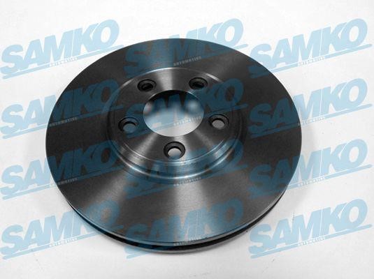 Samko J1001V Тормозной диск передний вентилируемый J1001V: Отличная цена - Купить в Польше на 2407.PL!