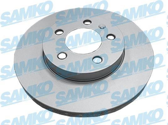 Samko V2024VR Ventilated disc brake, 1 pcs. V2024VR: Buy near me at 2407.PL in Poland at an Affordable price!