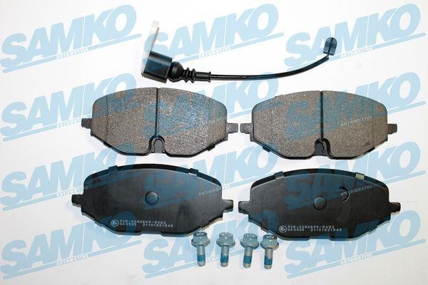Samko 5SP2184A Тормозные колодки дисковые, комплект 5SP2184A: Купить в Польше - Отличная цена на 2407.PL!