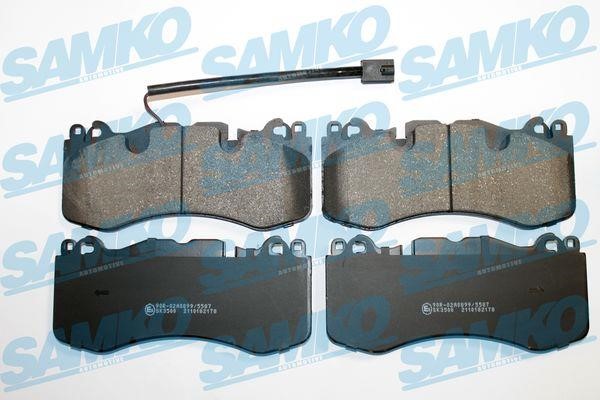 Samko 5SP2178 Тормозные колодки дисковые, комплект 5SP2178: Отличная цена - Купить в Польше на 2407.PL!