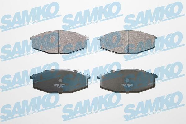 Samko 5SP249 Brake Pad Set, disc brake 5SP249: Buy near me in Poland at 2407.PL - Good price!
