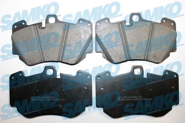 Samko 5SP2192 Тормозные колодки дисковые, комплект 5SP2192: Отличная цена - Купить в Польше на 2407.PL!