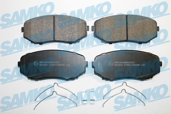Samko 5SP2208 Brake Pad Set, disc brake 5SP2208: Buy near me in Poland at 2407.PL - Good price!