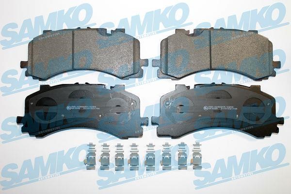Samko 5SP2170K Тормозные колодки дисковые, комплект 5SP2170K: Отличная цена - Купить в Польше на 2407.PL!