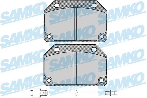 Samko 5SP176 Гальмівні колодки, комплект 5SP176: Приваблива ціна - Купити у Польщі на 2407.PL!