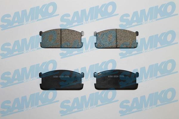 Samko 5SP254 Тормозные колодки дисковые, комплект 5SP254: Отличная цена - Купить в Польше на 2407.PL!