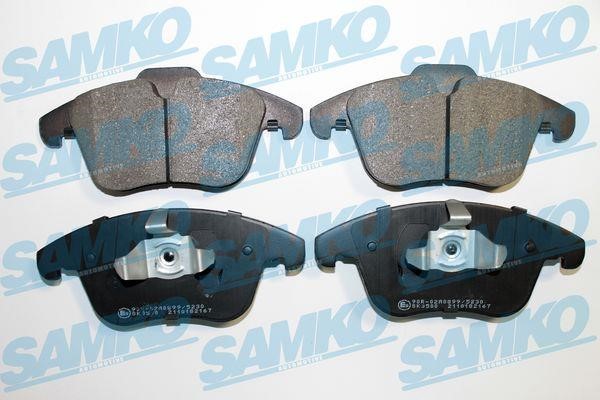 Samko 5SP2167 Brake Pad Set, disc brake 5SP2167: Buy near me in Poland at 2407.PL - Good price!