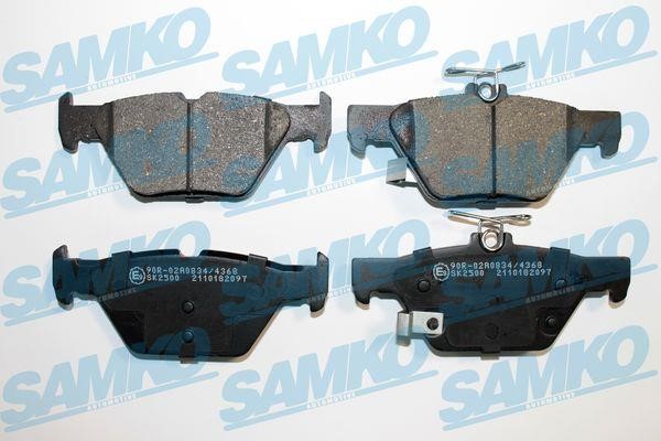 Samko 5SP2097 Brake Pad Set, disc brake 5SP2097: Buy near me in Poland at 2407.PL - Good price!