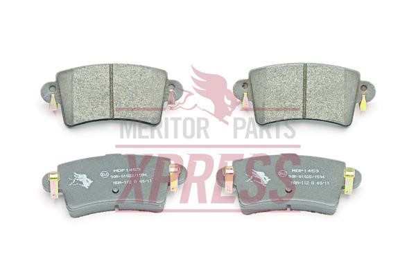 Meritor MDP1453 Brake Pad Set, disc brake MDP1453: Buy near me in Poland at 2407.PL - Good price!