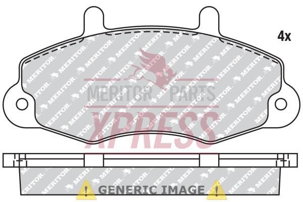 Meritor MDP700 Brake Pad Set, disc brake MDP700: Buy near me in Poland at 2407.PL - Good price!