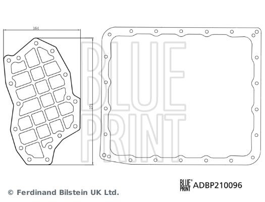 Blue Print ADBP210096 Automatic filter, kit ADBP210096: Buy near me in Poland at 2407.PL - Good price!