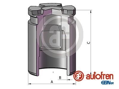 Autofren D025805 Поршень гальмівного супорту D025805: Приваблива ціна - Купити у Польщі на 2407.PL!