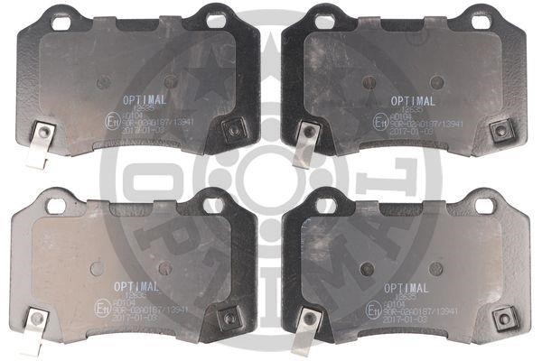 Optimal 12635 Brake Pad Set, disc brake 12635: Buy near me in Poland at 2407.PL - Good price!
