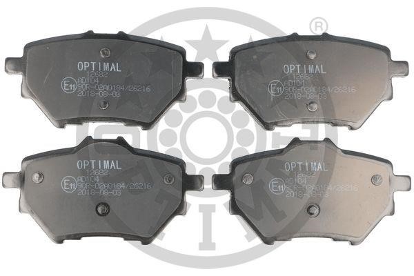 Optimal 12682 Brake Pad Set, disc brake 12682: Buy near me in Poland at 2407.PL - Good price!