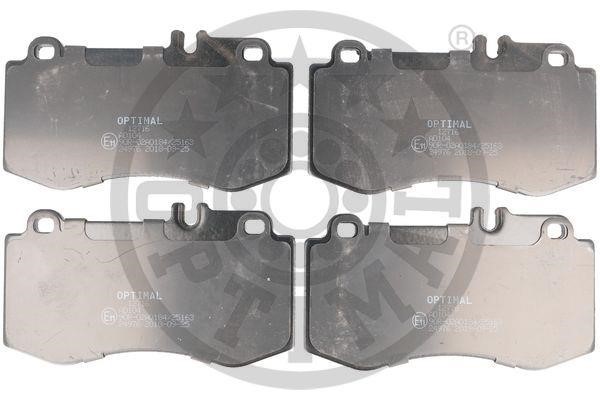 Optimal 12716 Brake Pad Set, disc brake 12716: Buy near me in Poland at 2407.PL - Good price!