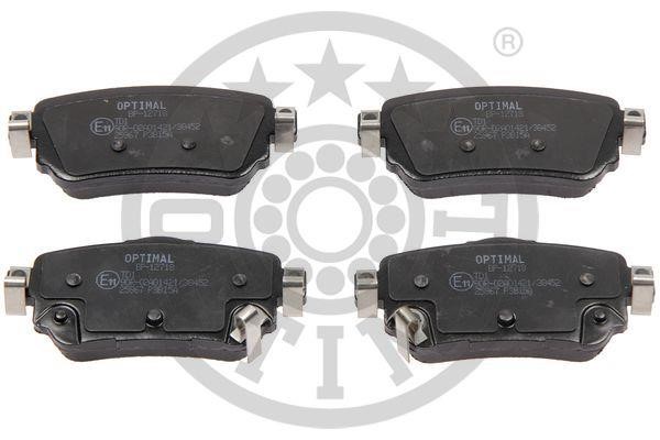 Optimal 12718 Rear disc brake pads, set 12718: Buy near me in Poland at 2407.PL - Good price!