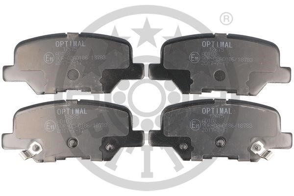 Optimal BP-12675 Rear disc brake pads, set BP12675: Buy near me in Poland at 2407.PL - Good price!