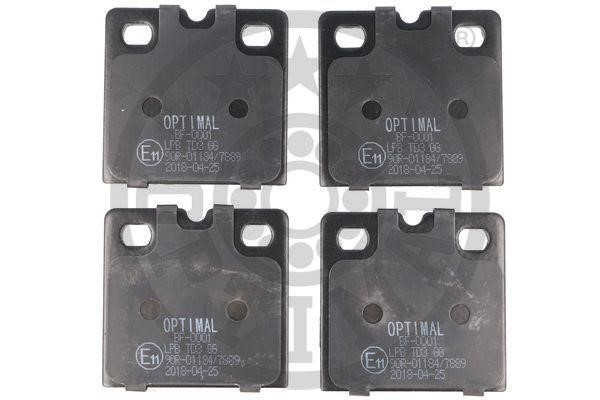 Optimal BF-0001 Тормозные колодки дисковые задние, комплект BF0001: Купить в Польше - Отличная цена на 2407.PL!