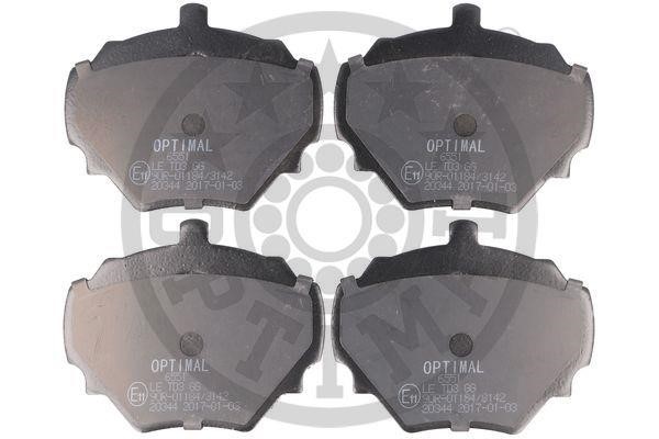 Optimal BP-06551 Rear disc brake pads, set BP06551: Buy near me in Poland at 2407.PL - Good price!