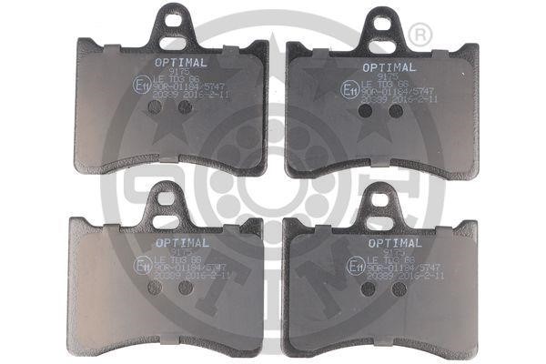 Optimal BP-09175 Front disc brake pads, set BP09175: Buy near me in Poland at 2407.PL - Good price!