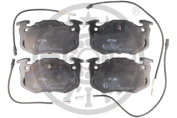 Optimal BP-09339 Brake Pad Set, disc brake BP09339: Buy near me in Poland at 2407.PL - Good price!