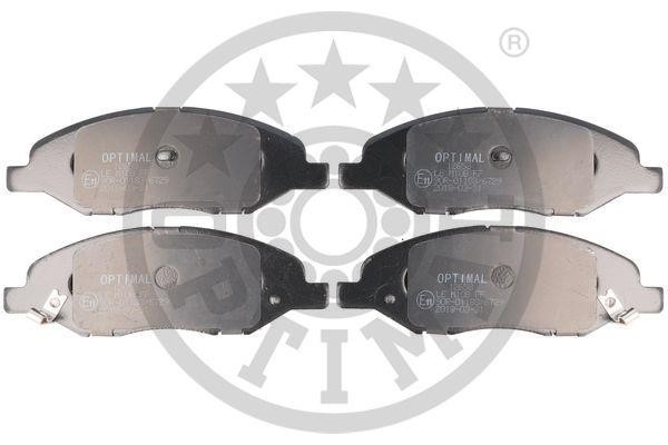 Optimal BP-12658 Brake Pad Set, disc brake BP12658: Buy near me in Poland at 2407.PL - Good price!