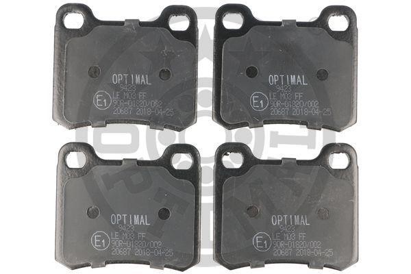 Optimal BP-09423 Rear disc brake pads, set BP09423: Buy near me at 2407.PL in Poland at an Affordable price!