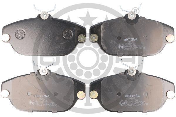 Optimal BP-09860 Brake Pad Set, disc brake BP09860: Buy near me in Poland at 2407.PL - Good price!