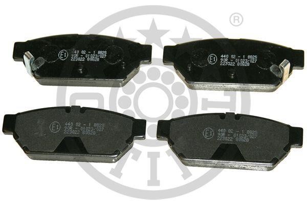 Optimal BP-09862 Front disc brake pads, set BP09862: Buy near me in Poland at 2407.PL - Good price!