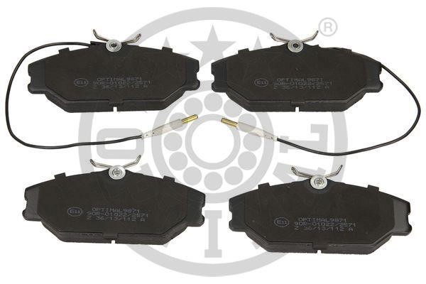 Optimal BP-09871 Front disc brake pads, set BP09871: Buy near me in Poland at 2407.PL - Good price!
