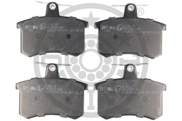 Optimal BP-09907 Rear disc brake pads, set BP09907: Buy near me in Poland at 2407.PL - Good price!