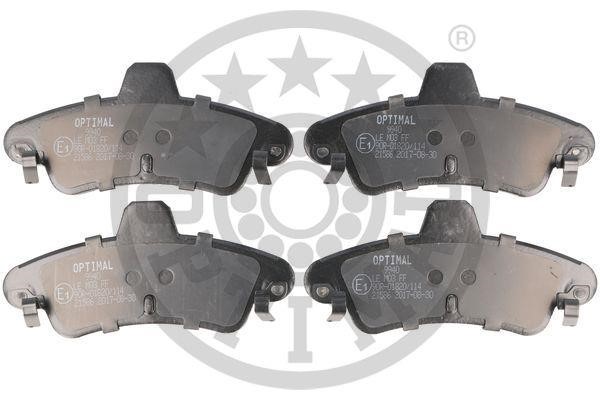 Optimal BP-09940 Rear disc brake pads, set BP09940: Buy near me in Poland at 2407.PL - Good price!