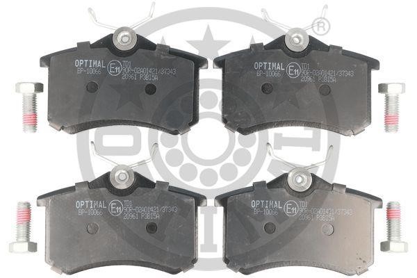 Optimal BP-10066 Rear disc brake pads, set BP10066: Buy near me in Poland at 2407.PL - Good price!