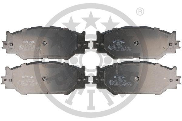 Optimal BP-12307 Brake Pad Set, disc brake BP12307: Buy near me in Poland at 2407.PL - Good price!